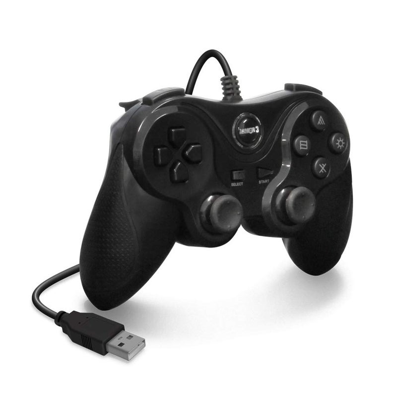 Armor3 "Nuplay" Wired Game Controller for PS3 (Black) - Image 3